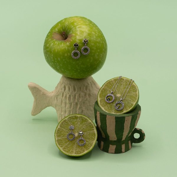 Banana Star Set: Pendant, earrings and bracelet